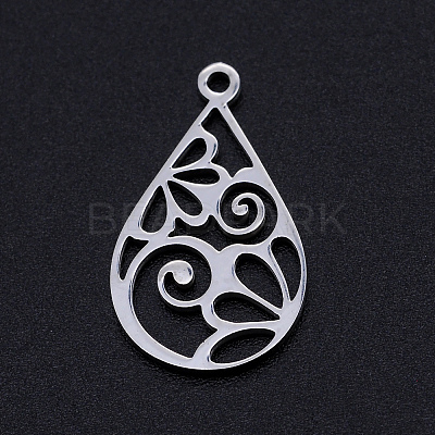 Non-Tarnish 201 Stainless Steel Pendants STAS-S105-JN896-1-1