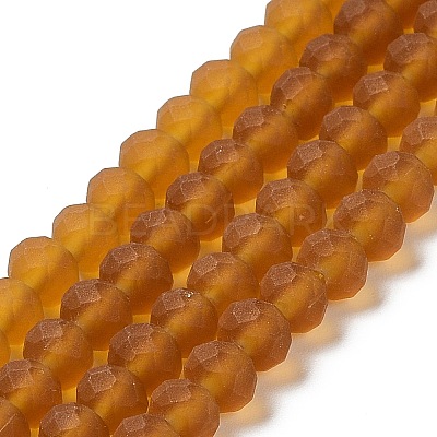 Transparent Glass Beads Strands EGLA-A034-T2mm-MD02-1