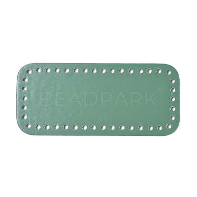 PU Leather Bottom for Knitting Bag FIND-WH0043-86B-1