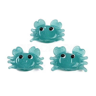 Handmade Lampwork Beads LAMP-Q031-018K-1