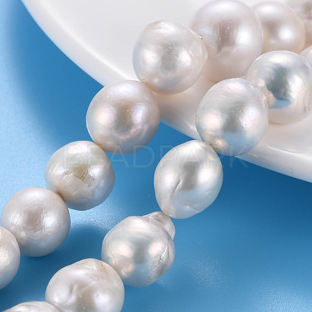 Natural Keshi Pearl Beads Strands PEAR-S020-L03-1