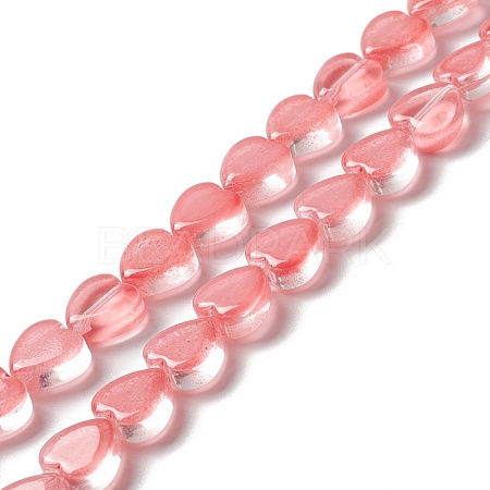 Transparent Glass Beads Strand GLAA-F112-03A-1