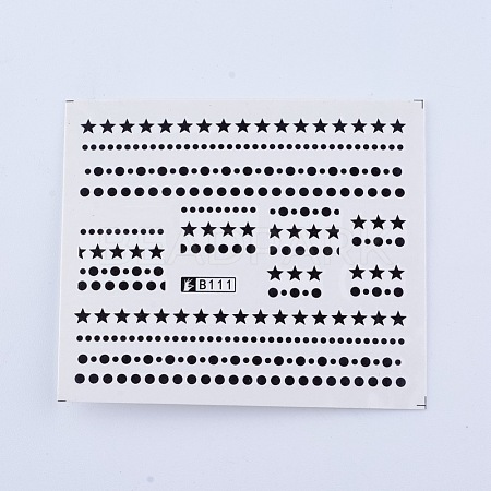 Nail Art Stickers AJEW-TA0003-V12-A-1