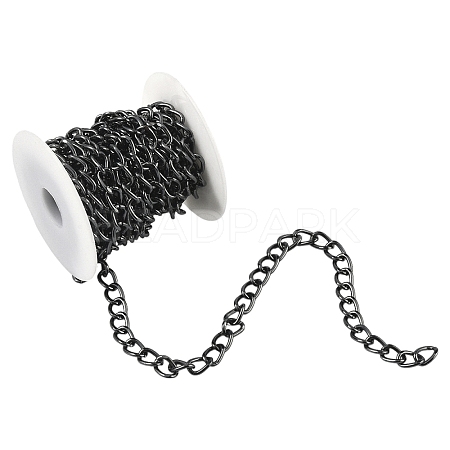 3m Aluminium Twisted Curb Chains CHA-YW0001-04B-1