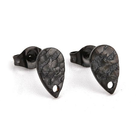 304 Stainless Steel Stud Earring Findings STAS-O119-28EB-1