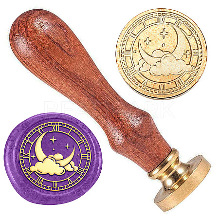 Wax Seal Stamp Set AJEW-WH0208-831-1