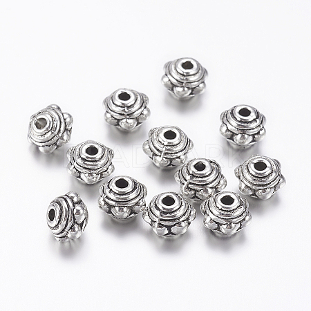 Tibetan Style Alloy Spacer Beads LS-LF1017Y-NF-1