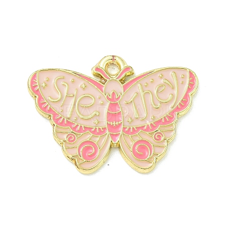 Alloy Enamel Pendants ENAM-I060-04A-1