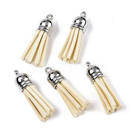 Faux Suede Tassel Pendant Decorations FIND-T002-A06-1