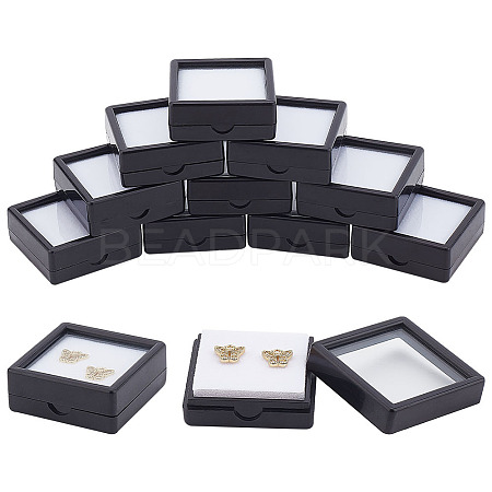Plastic Jewelry Organizer Box CON-WH0087-77B-1