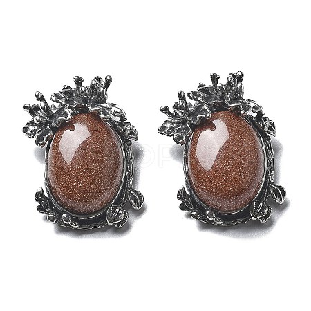Synthetic Goldstone Pendants G-H083-01AS-02-1