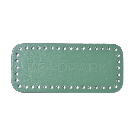 PU Leather Bottom for Knitting Bag FIND-WH0043-86B-1
