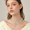 Natural Frosted Flower Amazonite Round Beads G-NB0005-34C-6