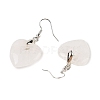 Natutal Quartz Crystal Dangle Earrings EJEW-F343-D06-3