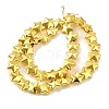 Electroplate Glass Beads Strands EGLA-V001-03C-2