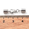 Anti-Tarnish 925 Sterling Silver Lobster Claw Clasps STER-P055-03F-P-3