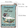 Rectangle with Word Vintage Metal Iron Sign Poster AJEW-WH0157-288-2