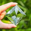 Rhombus Faceted K9 Glass Suncatchers PW-WG815F2-01-2