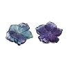 Natural Colorful Fluorite Carved Pendants G-B097-01A-16-2