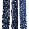 Electroplate Glass Beads Strands EGLA-A044-T4mm-B12-2