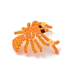 Glass Seed Beaded Pendants PALLOY-MZ00903-02-3