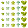 50Pcs 5 Styles Acrylic Beads OACR-TA0003-65-2