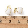 Brass Enamel Pendants KK-P294-38G-03-3