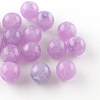 Round Imitation Gemstone Acrylic Beads OACR-R029-6mm-M-2