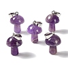 Natural Amethyst Pendants GG-CBAA0EE-05P-14-1