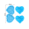 Heart DIY Pendant Silicone Molds SIMO-PW0001-322F-1