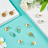 30Pcs 304 Stainless Steel Leverback Earring Findings KK-BBC0008-16-4