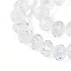 Handmade Foil Lampwork Beads Strands FOIL-T008-09F-3