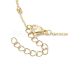ABS Imitation Pearl Beads Necklaces NJEW-JN04733-5
