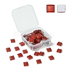 60Pcs Transparent Glass Cabochons GLAA-YW0003-65-06-1