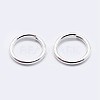 925 Sterling Silver Open Jump Rings STER-F036-02S-0.9x9mm-2