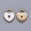 Alloy Enamel Charms X-ENAM-S121-039C-1