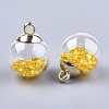 Glass Ball Pendants X-GLAA-T003-04D-2