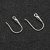 925 Sterling Silver Earring Hooks STER-P032-02S-2