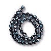 Handmade Evil Eye Lampwork Bead Strands LAMP-M015-02D-3