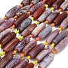 Dyed & Heated Natural Fire Crackle Agate Beads Strands GG-CBAB9C6-A02-01-2