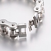 Men's 201 Stainless Steel Bracelets BJEW-H569-17MM-A-3