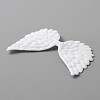 Cloth Embossed Wing Ornament Accessories LS-FIND-WH0037-27B-3
