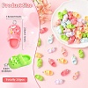 20Pcs Opaque Resin Pendants RESI-YW0005-49-3