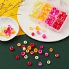 8 Style Acrylic European Beads MACR-YW0001-59B-5