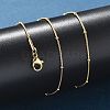 Ion Plating(IP) 304 Stainless Steel Snake Chain Necklaces NJEW-F248-11A-G-3