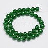 Natural & Dyed Malaysia Jade Bead Strands G-A146-10mm-A06-2