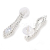 Alloy Rhinestone Necklaces & Stud Earring Sets for Women SJEW-U001-01P-02-8