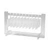 Transparent Acrylic Nail Art Display Boards ODIS-WH0017-069-1