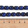Dyed Imitation Tiger Eye Glass Beads Strands GLAA-H040-02A-4