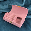 Arched Velvet Jewelry Set Storage Boxes CON-R031-01B-1